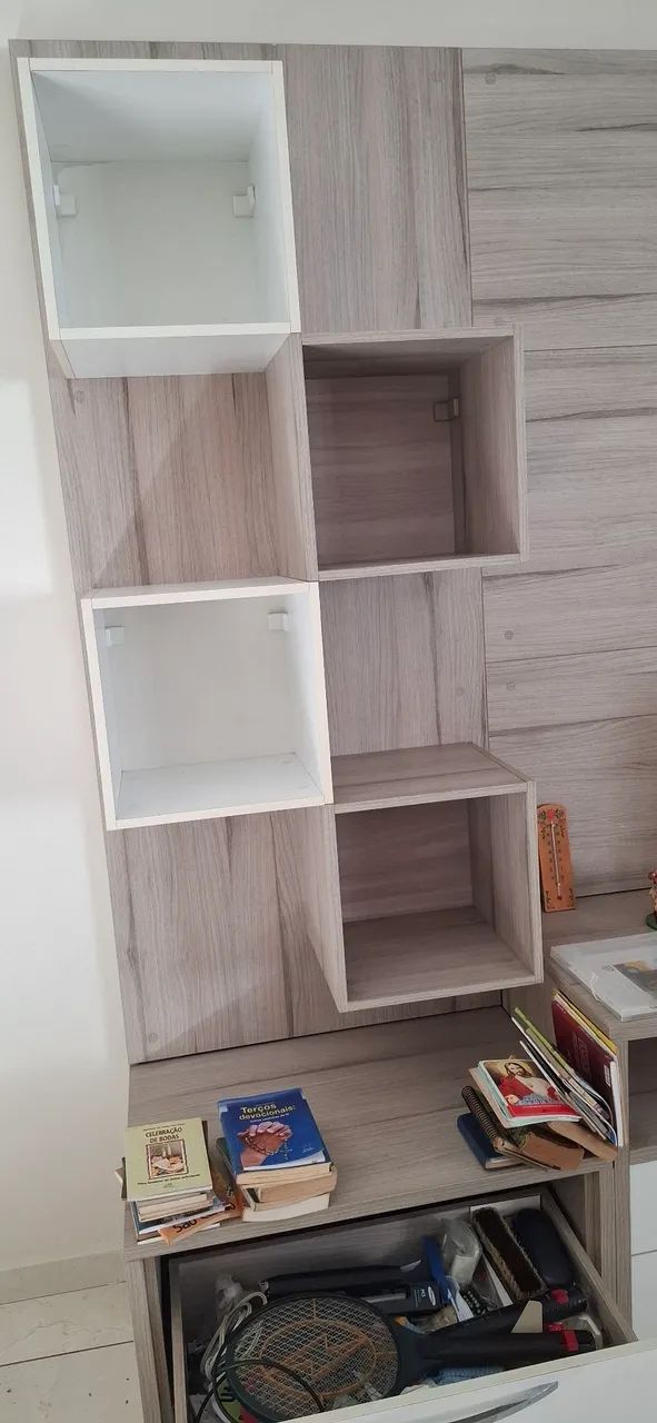 Rack estante modular para TV com cristaleira - Foto 5