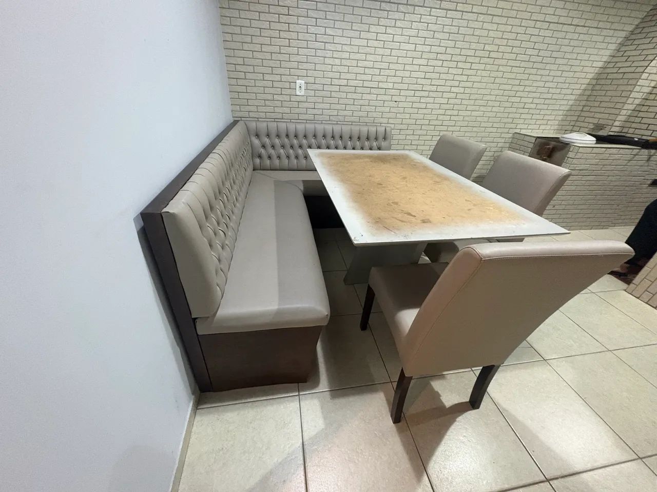 Mesa 6 Lugares Canto Alemão  - Foto 2