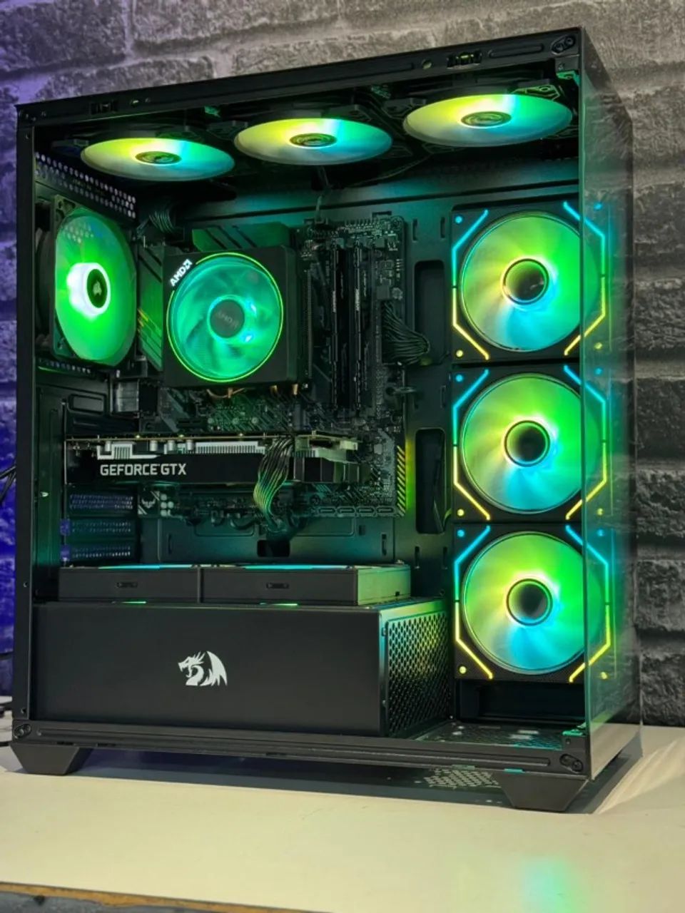 PC GAMER RYZEN 5 5500 + GTX 1660 6GB - RODA TUDO LISO