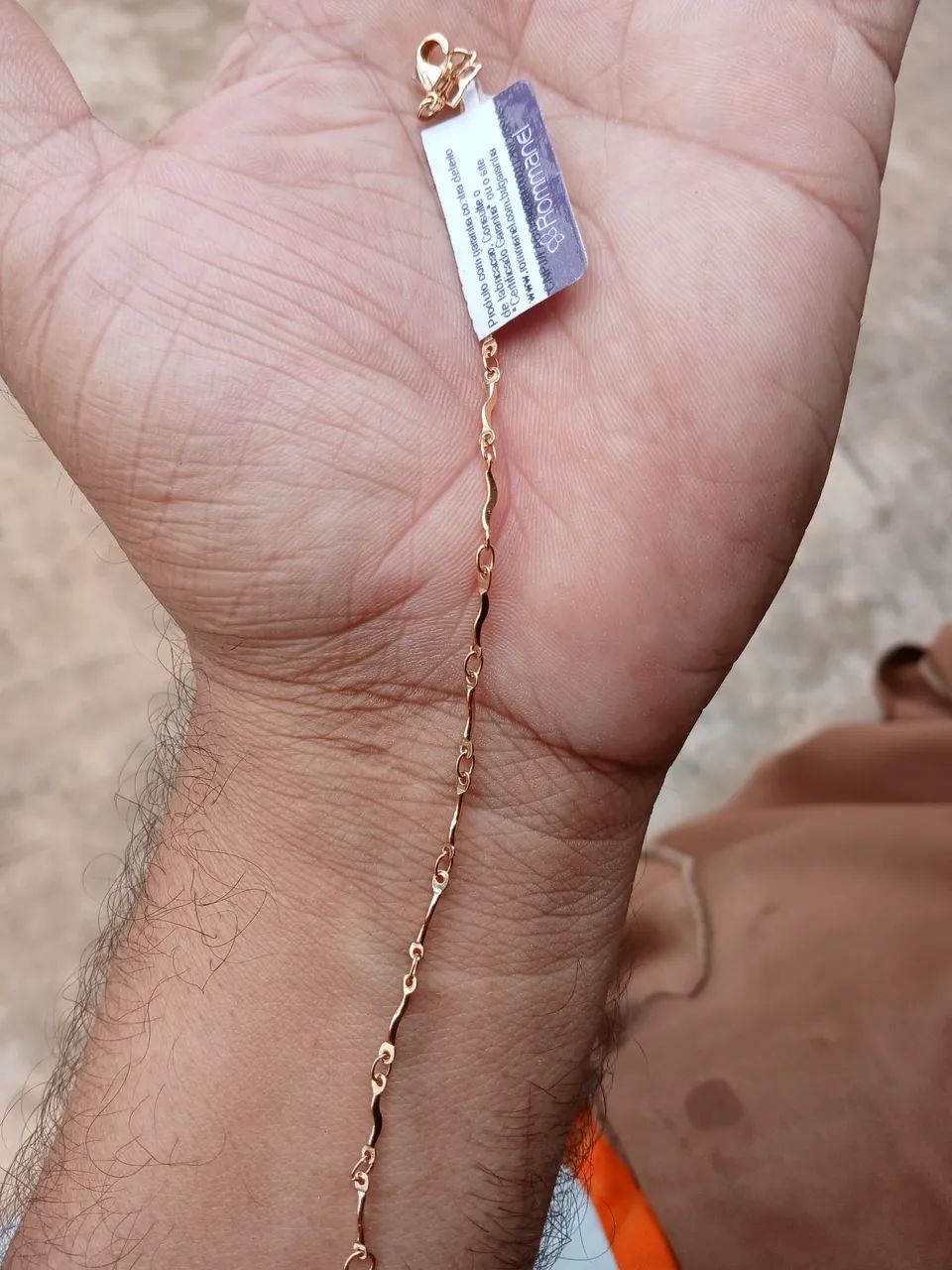 Pulseira Rommanel Banhada a Ouro 18k Nova  - Foto 4