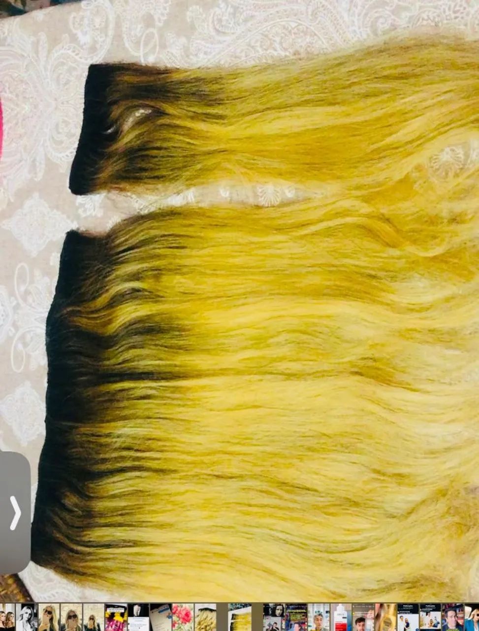 Cabelo Humano loiro  - Foto 3