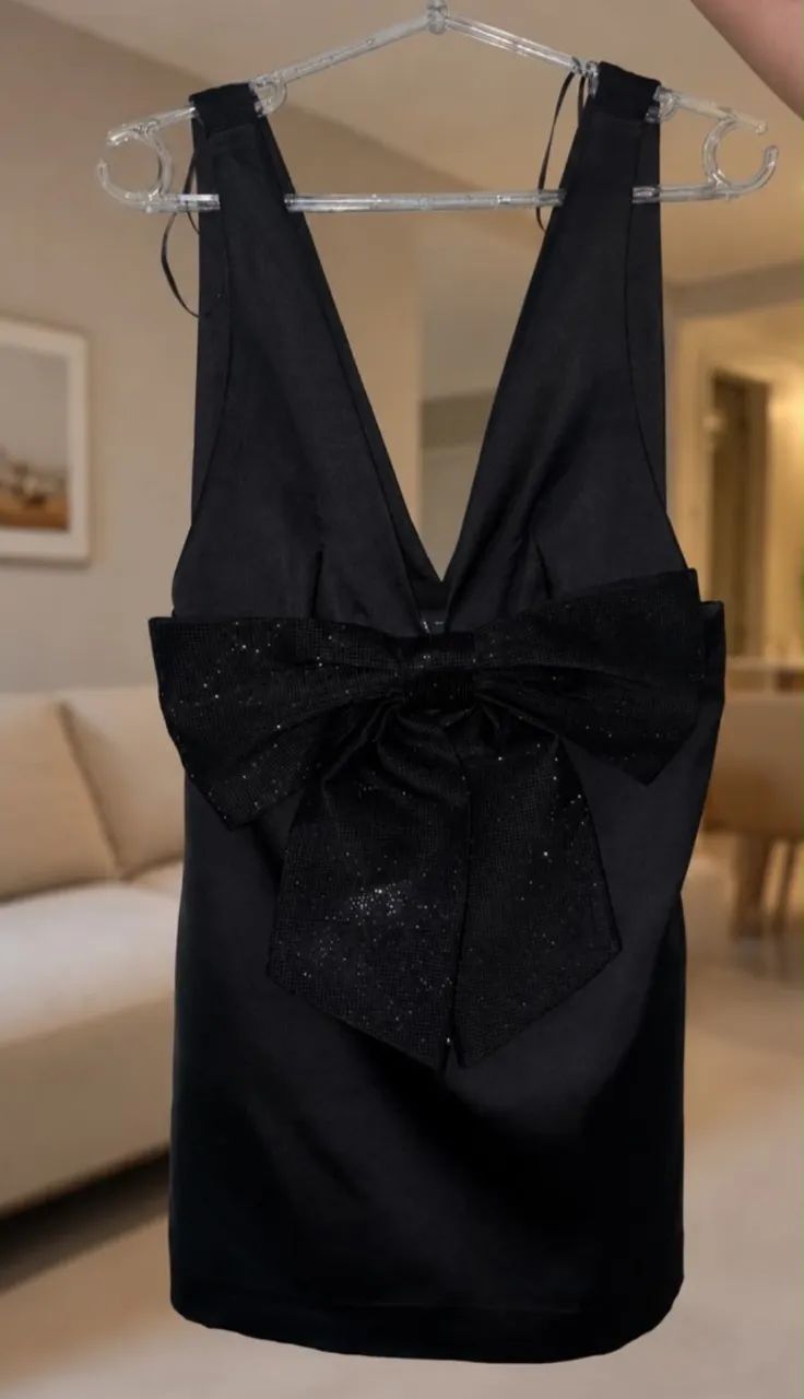 Vestido Zara preto
