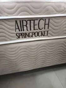 Conjunto Box de Solteiro Airtech Spring Pocket 0,88x1,88x30cm - Oderta!!! - Foto 2