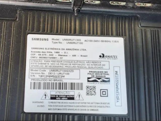 Tv Samsung 50" 4K (Defeito) - Foto 2