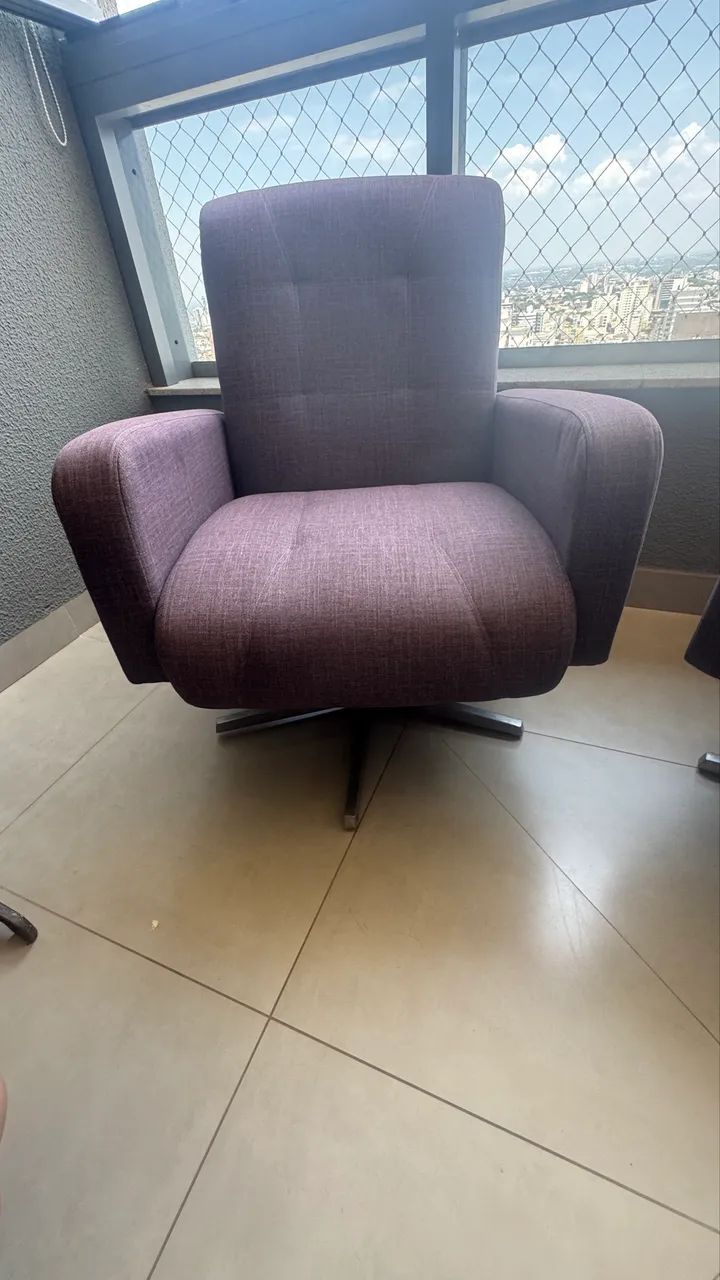 Poltrona Confortável Decorativa - Ideal para Sala, Escritório ou Quarto - Foto 4