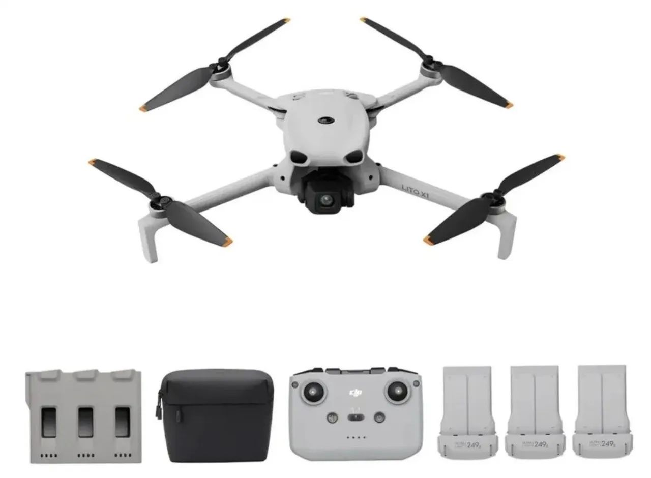 Drone DJI Lito X1 combo fly more RCN3 LACRADO com invoice de venda 