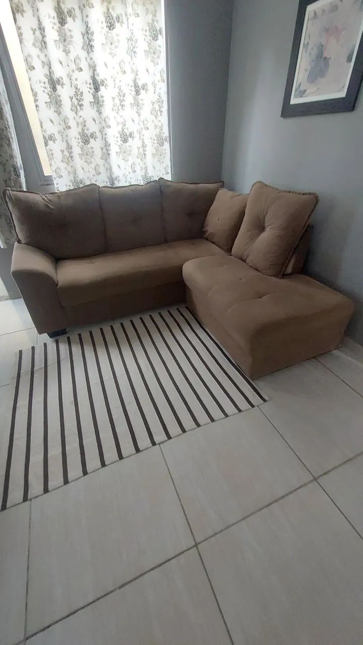 SOFÁ MODULAR 4 LUGARES - USADO - Foto 2