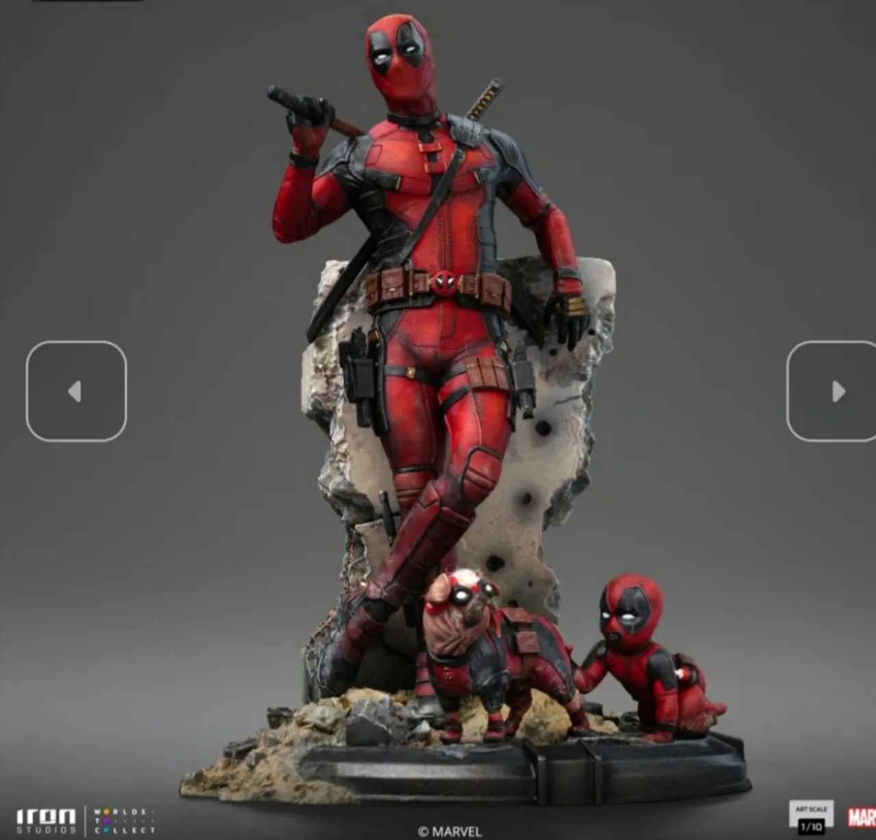 Deadpool Iron Studios Deadpool e Wolverine - Foto 2