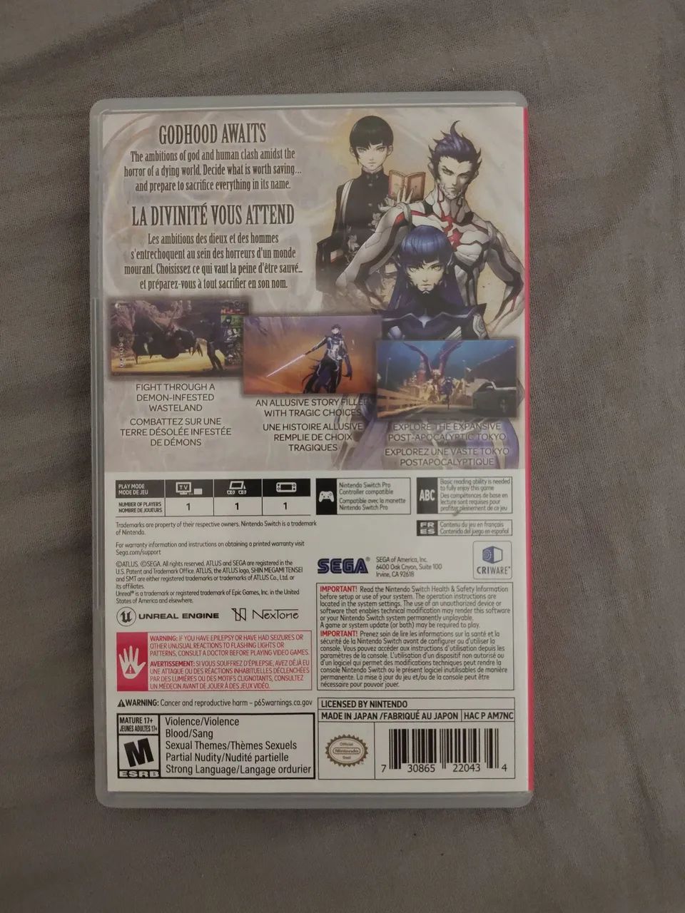 Sim Megami Tensei V - Nintendo switch - Foto 3
