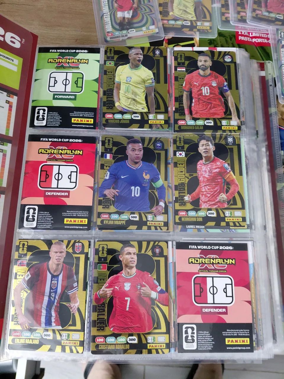 Adrenalyn copa 2026 panini coleção e pasta de repetidos - Foto 4