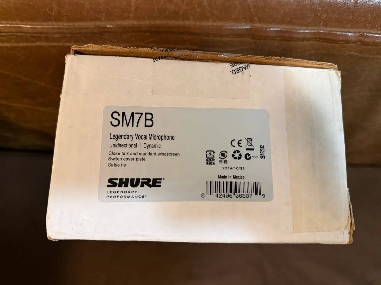 Microfone Shure 7B - perfeito estado - ótima oportunidade - Foto 2