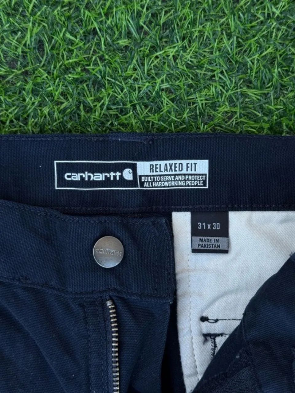 calça cargo carhartt azul marinho - Foto 2