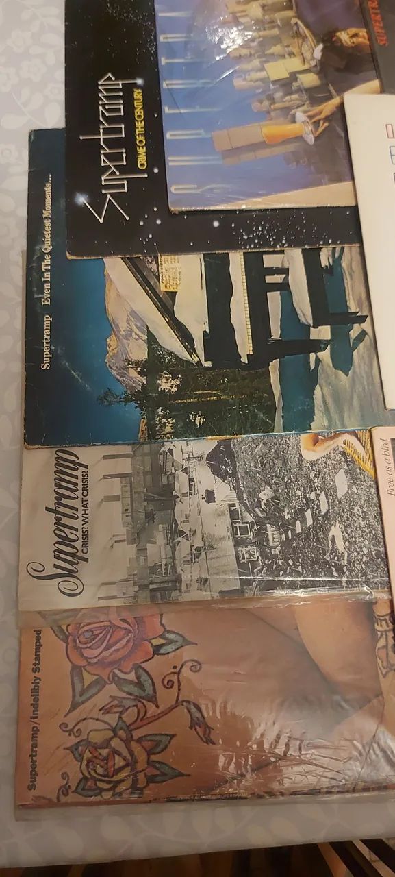 Coleção LP vinil Banda Supertramp