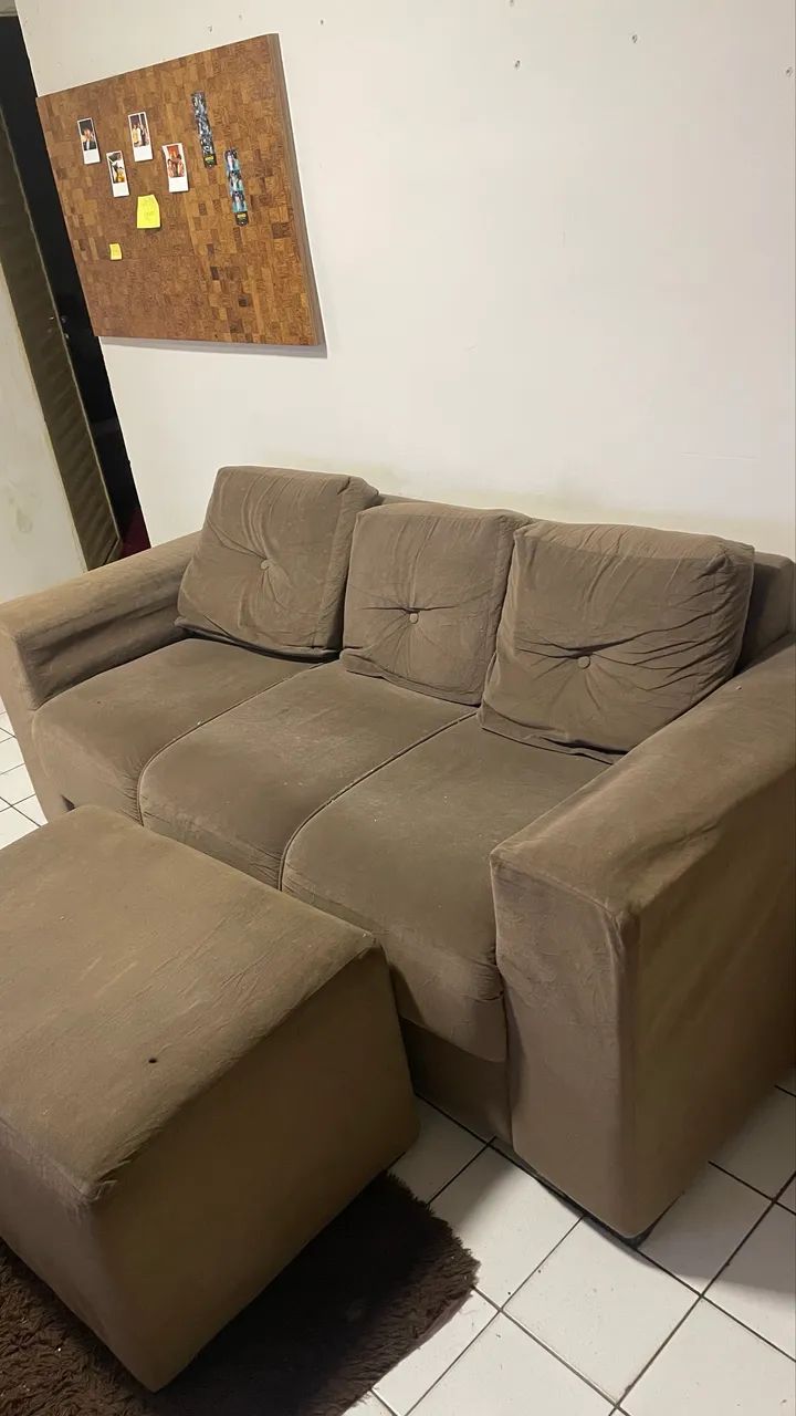 Cama solteiro + sofá + puff  - Foto 2