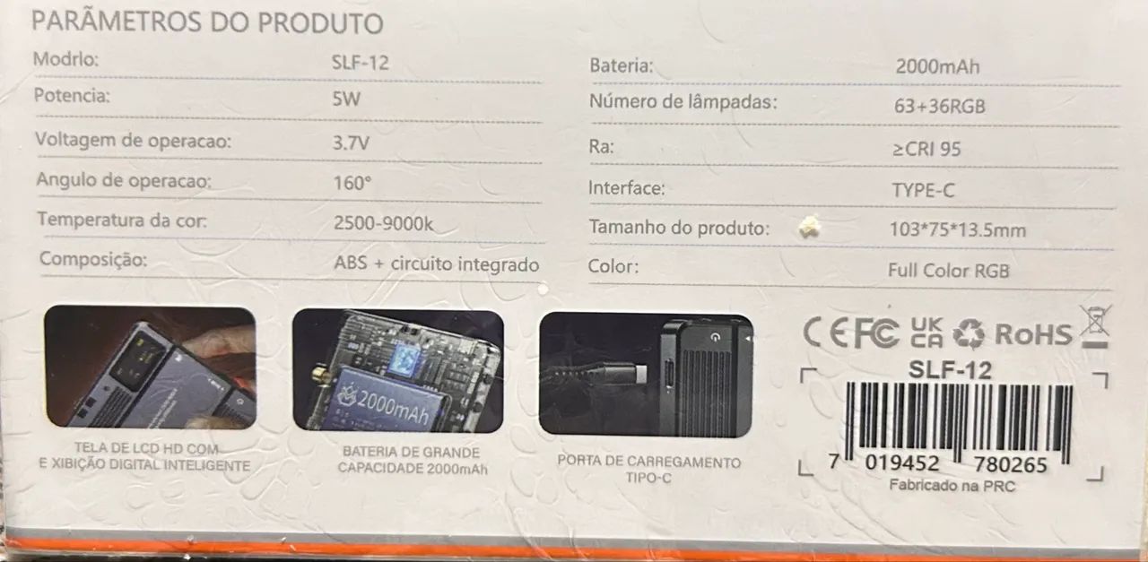 Led para gravações profissionais celular  - Foto 4