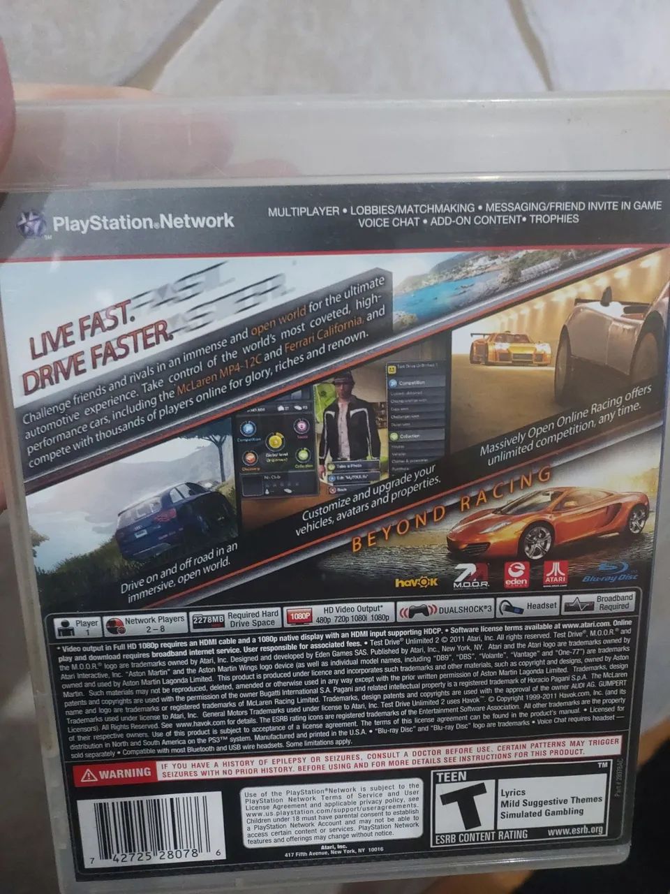 Test drive unlimited 2 ps3 aceito 120,00 - Foto 3