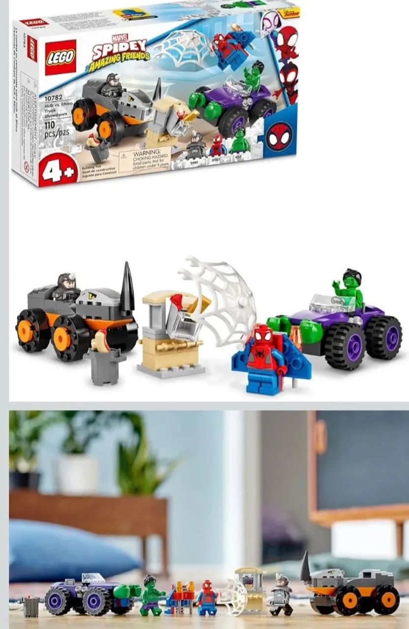 Lego Homem Aranha e Hulk - Foto 5