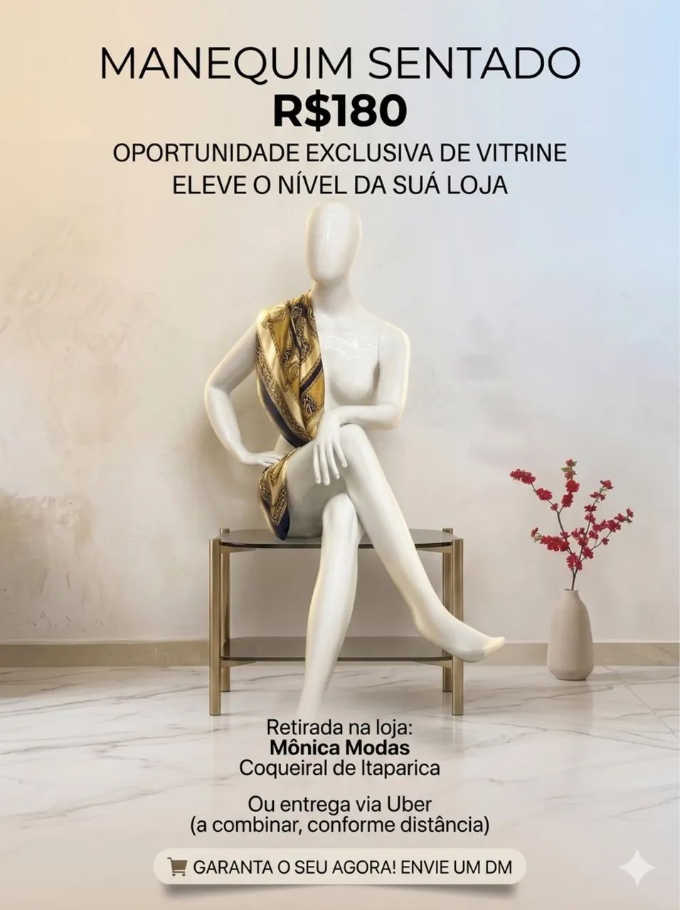 Manequim Sentado