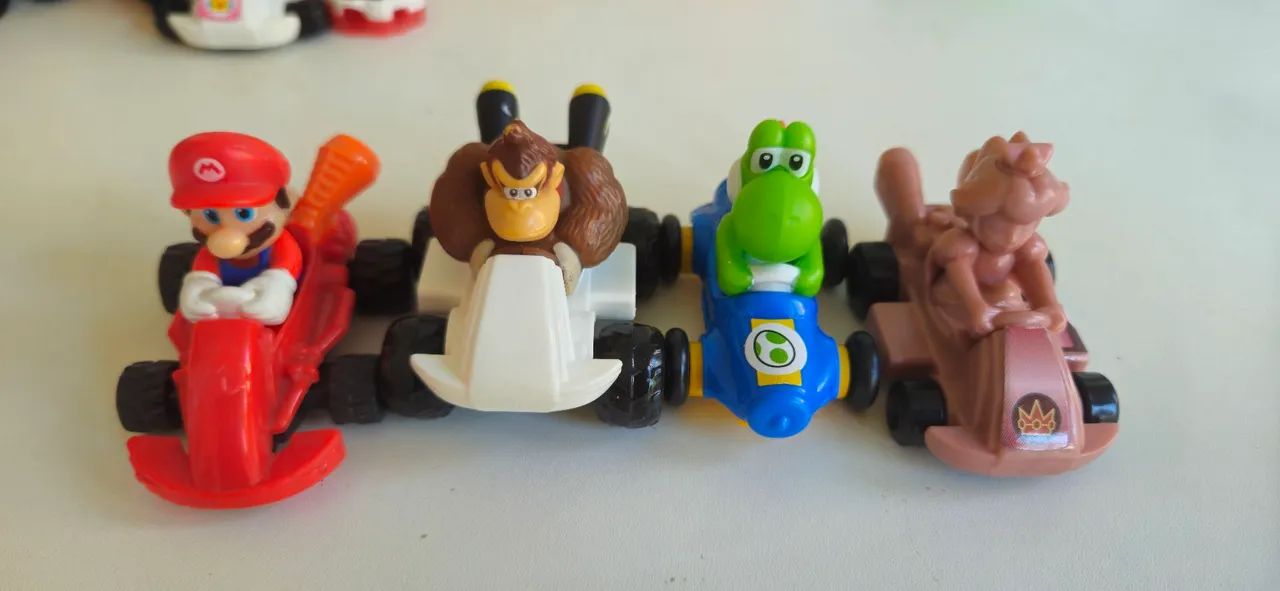 Lote Coleção Mario Kart McDonalds Bonecos Nintendo - Foto 4