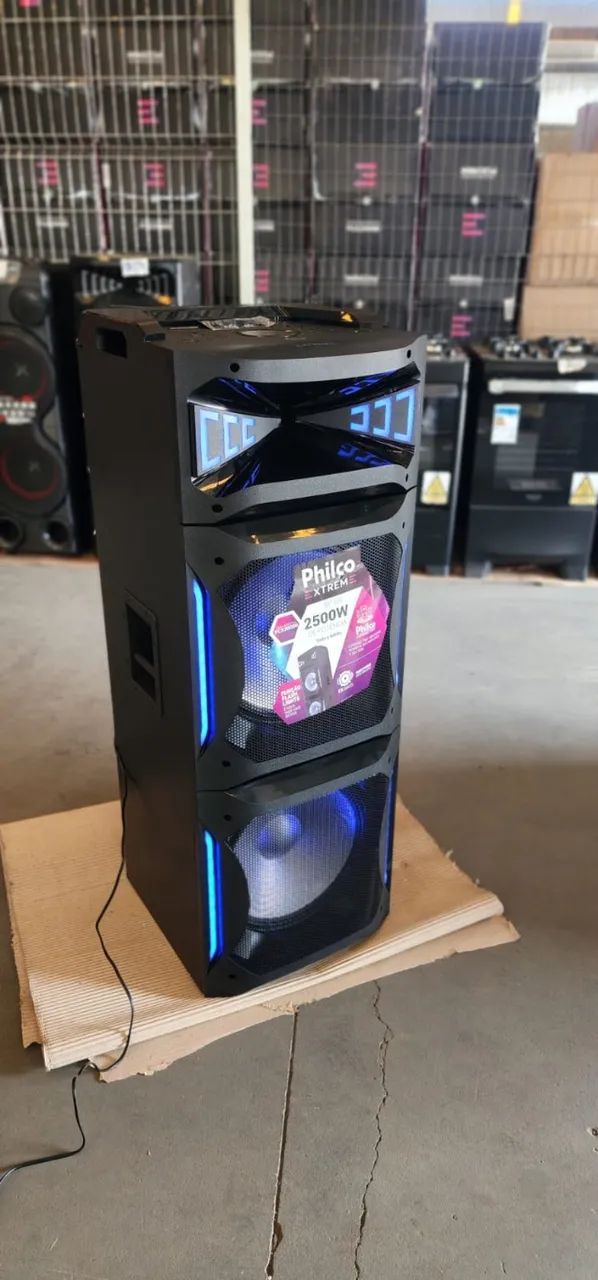 Caixa de Som Philco PCX30000 2500W RMS Bluetooth - Foto 3