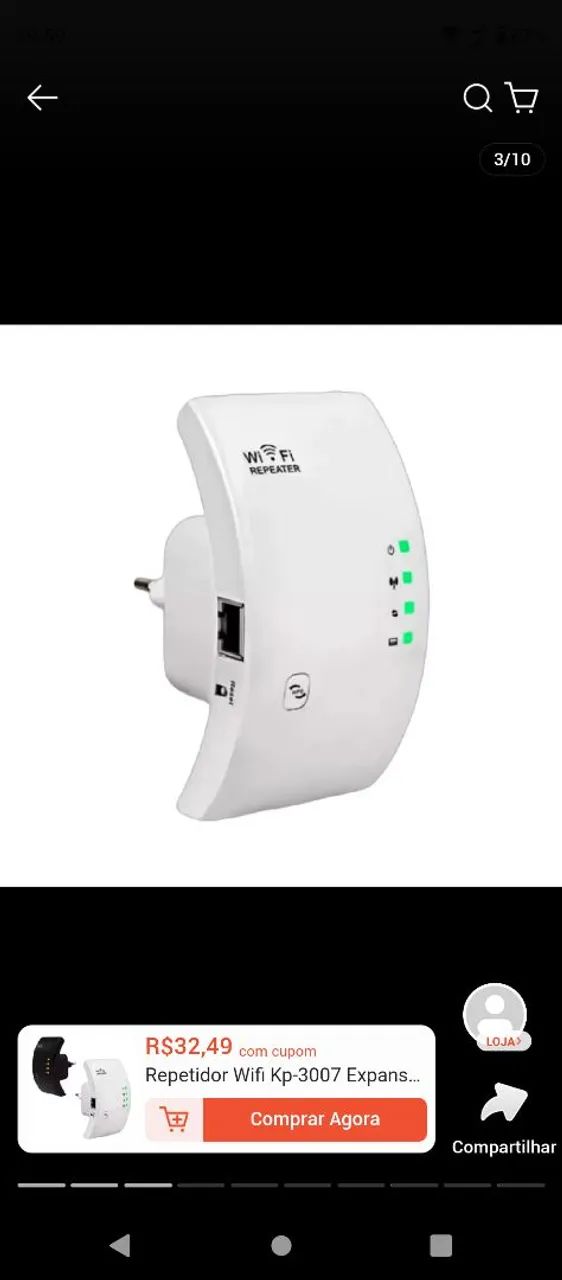 Repetidor wi-fi 