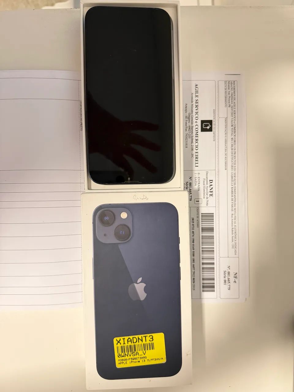 iPhone 13 128GB CAIXA E NOTA FISCAL