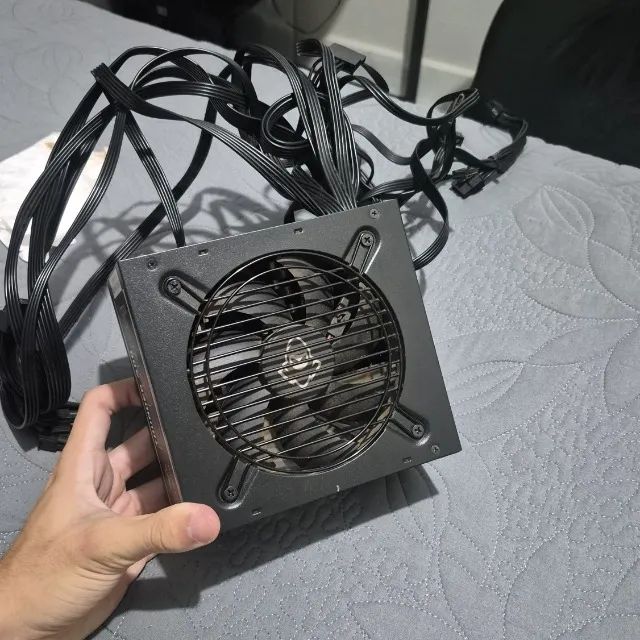 Fonte Mancer 400W 80 Plus Bronze + Caixa Original - Foto 3