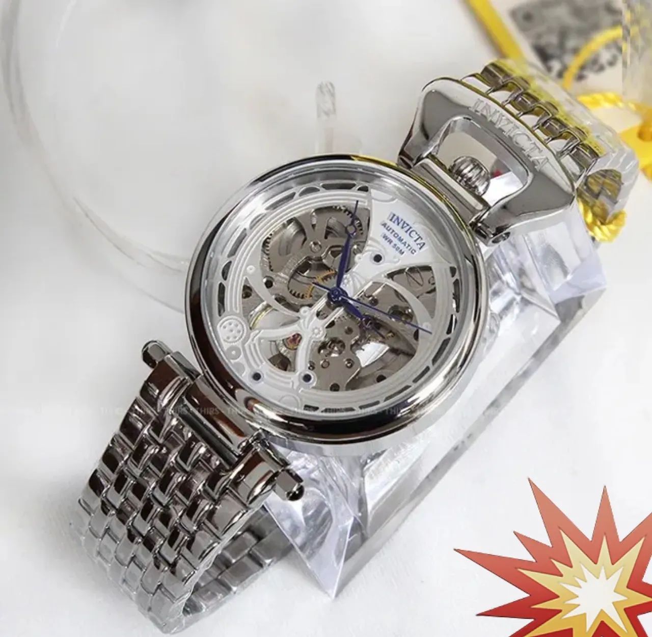 relógio invicta objet d art feminino automático - Foto 3