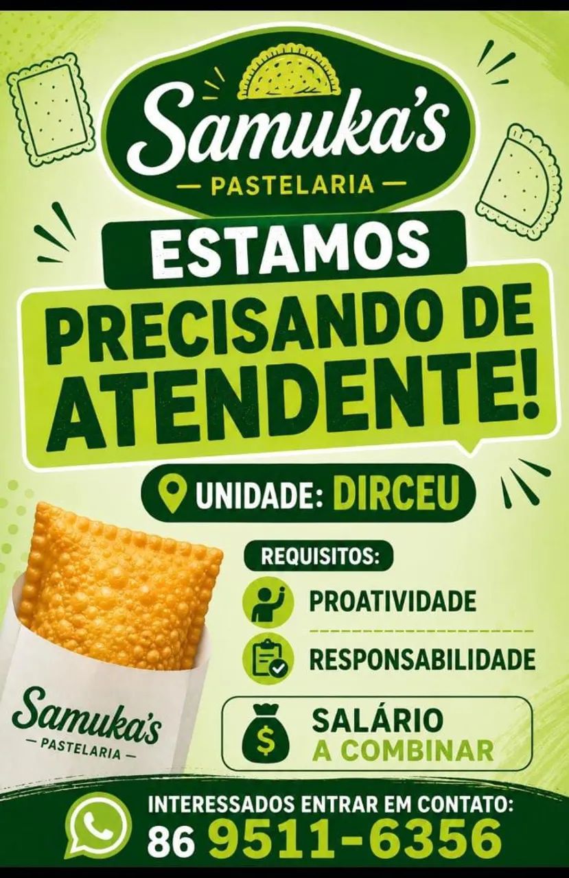 Precisa-se de Atendente