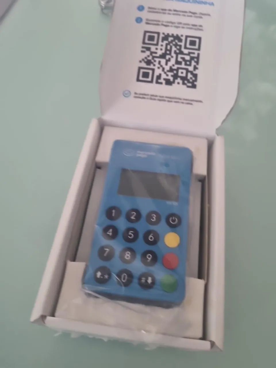 Maquininha Mercado Pago Point Mini - Nova, Nunca Usada