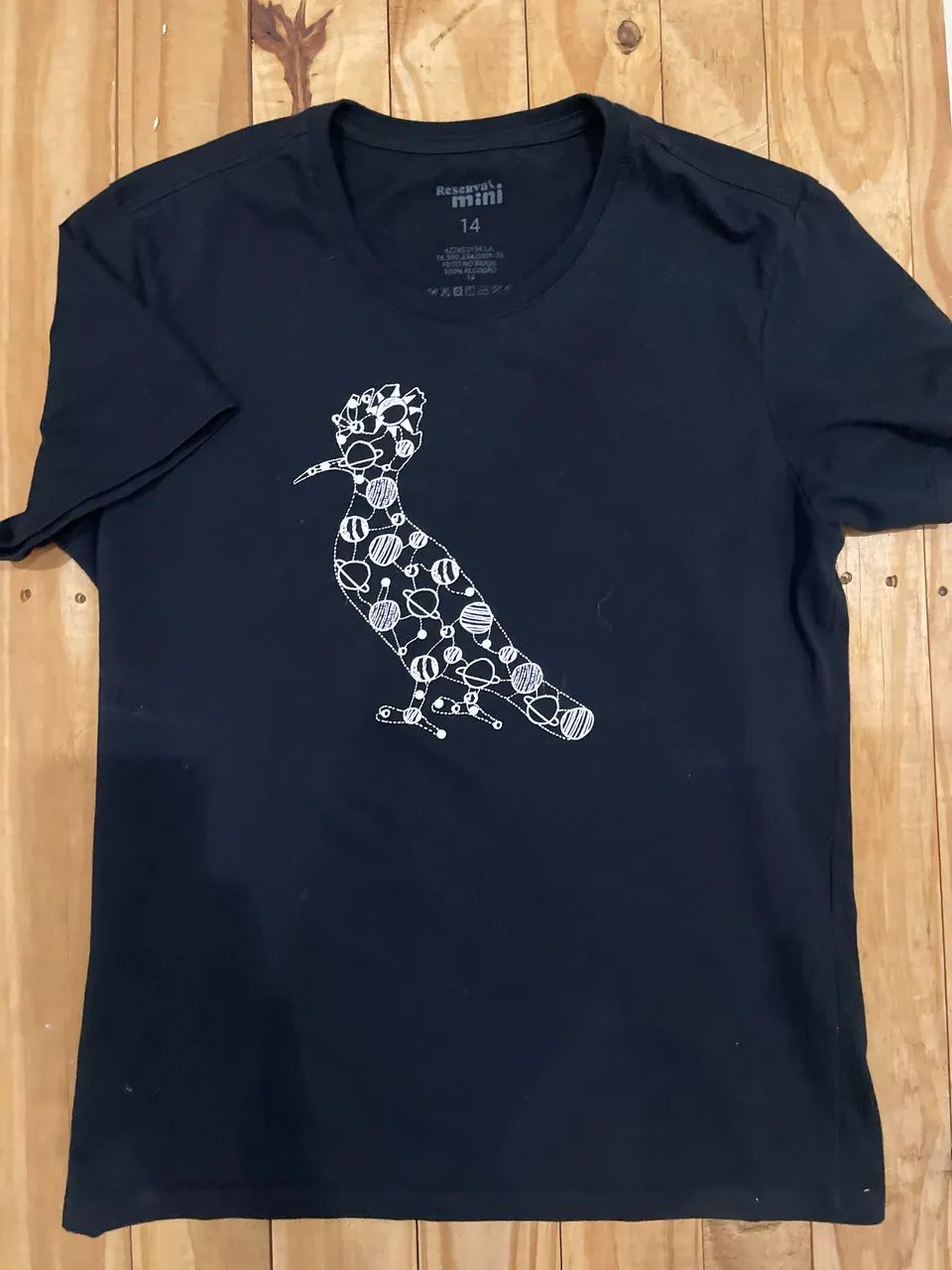 Camisa da reserva 14 anos 