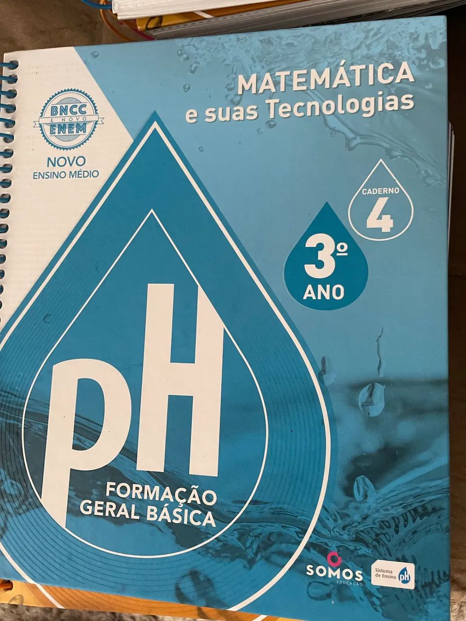 Livros terceiro ano ensino médio sistema de ensino PH 65580479440899124