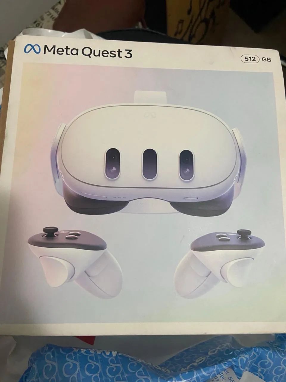 Meta quest 3 - 512Gb - Peças e Acessórios de Vídeo Game - Jardim