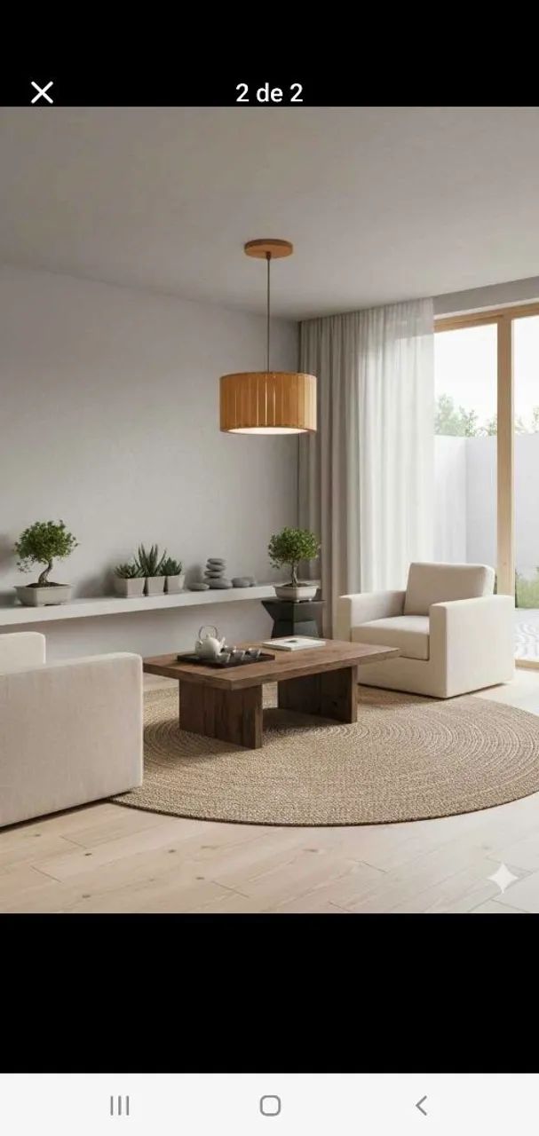 Lustre pendente em MDF  - Foto 2