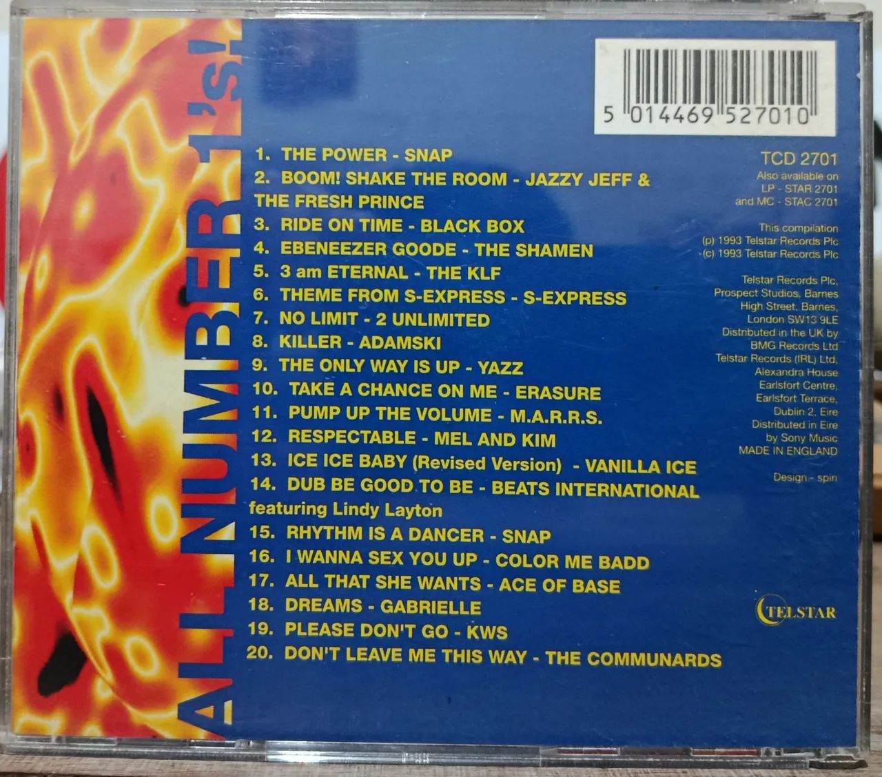 CD N° 1's Of Dance - 20 Chart Smashing Giant - CDs, DVDs etc