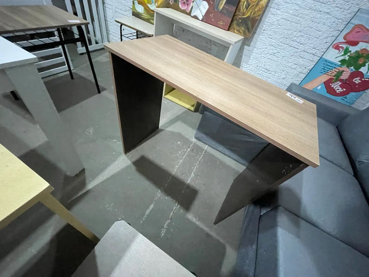 Mesa escritório 89x44x80 usada bom estado 