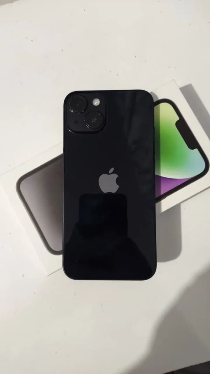 iPhone 14 128GB Preto - Bateria 77% - Foto 2
