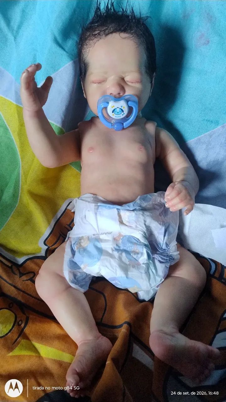Bebê rebom de vinil  - Foto 3