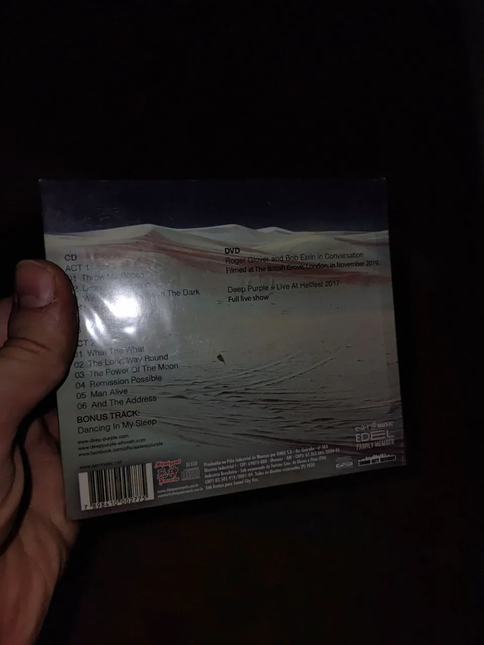 Cd deep purple - woosh ! Limited edition (lacrado) - Foto 2