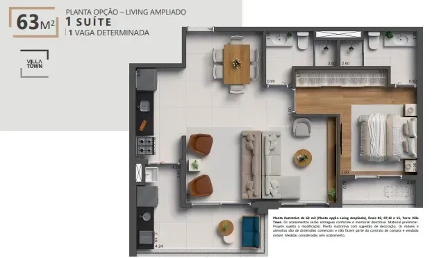 PLANTA 63m²