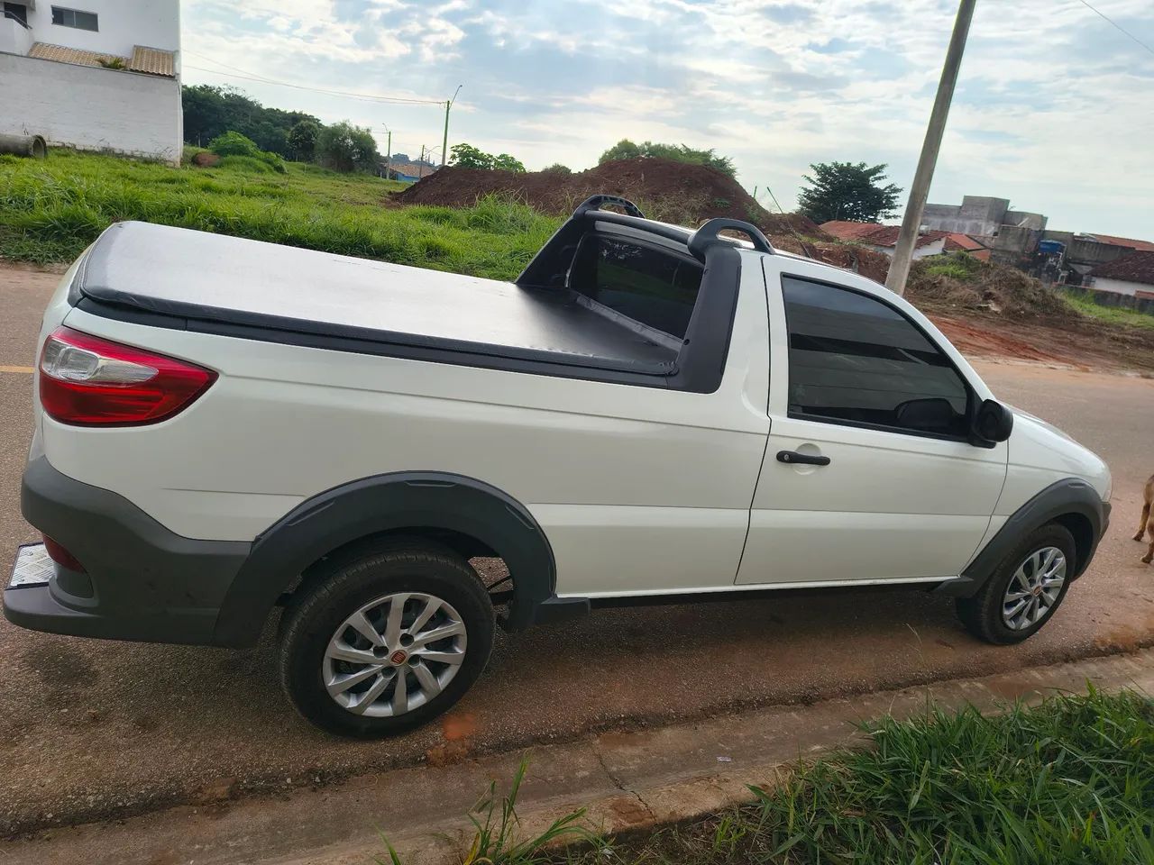 Fiat Strada Working Hard 1.4 Fire Flex 8V CS 2020 - Foto 3