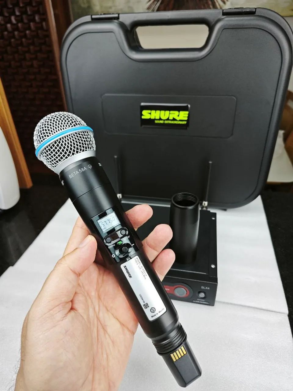 MICROFONE SLX4 BASTÃO SLXD2 + CASE - Foto 3