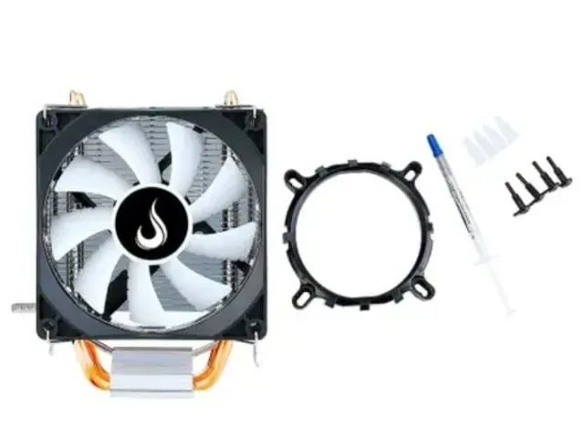 Novo Zero Cooler para Processador Gamer LED+ Pasta Térmica - Foto 4