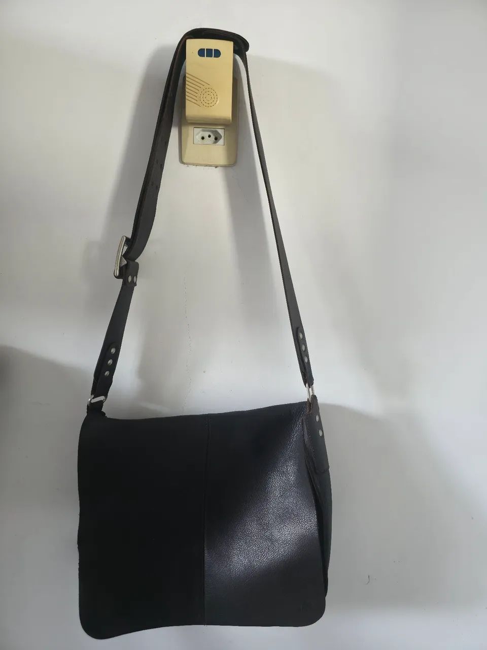 bolsa lateral de couro sintético - Bolsas, malas e mochilas