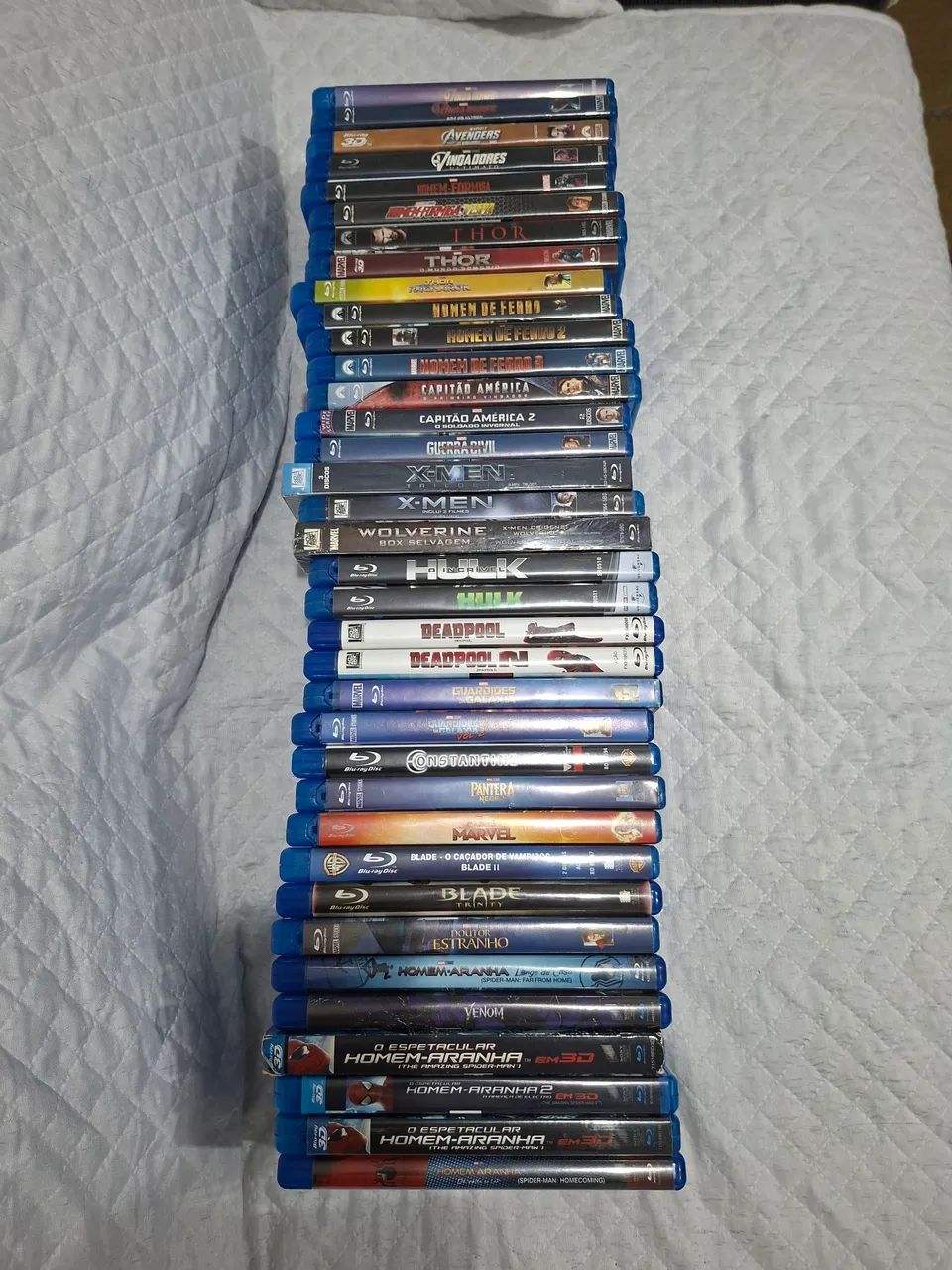 25 REAIIS CADA BLU-RAY DA MARVEL DA STUDIOS SÃO 40. - DVD, Blu-Ray