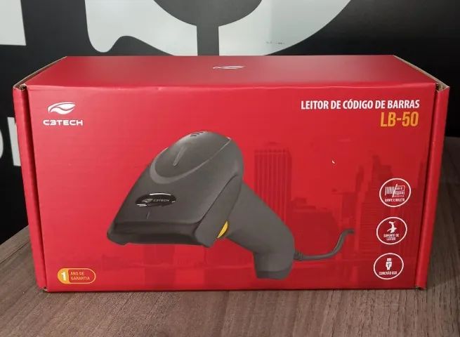 Leitor de Código de Barras C3tech LB-50