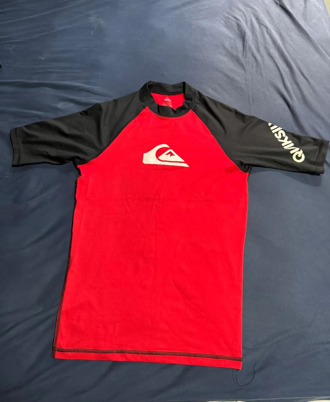 2 Camisetas Lycra Compressão QuickSilver original  - Foto 3