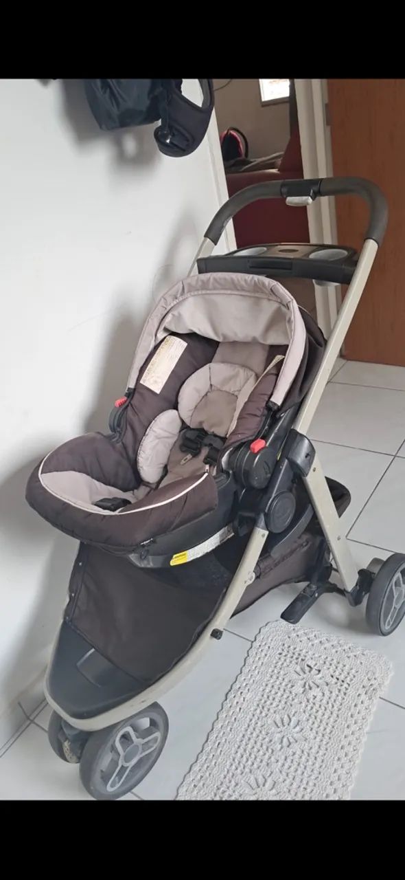 Carrinho de bebê 2 em 1 - Foto 2