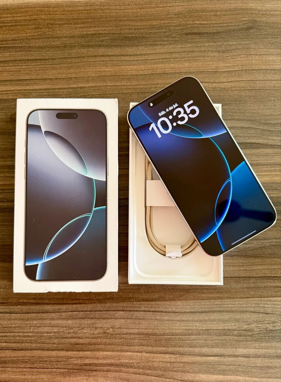 iPhone 16 Pro Max 256GB Branco - Foto 4