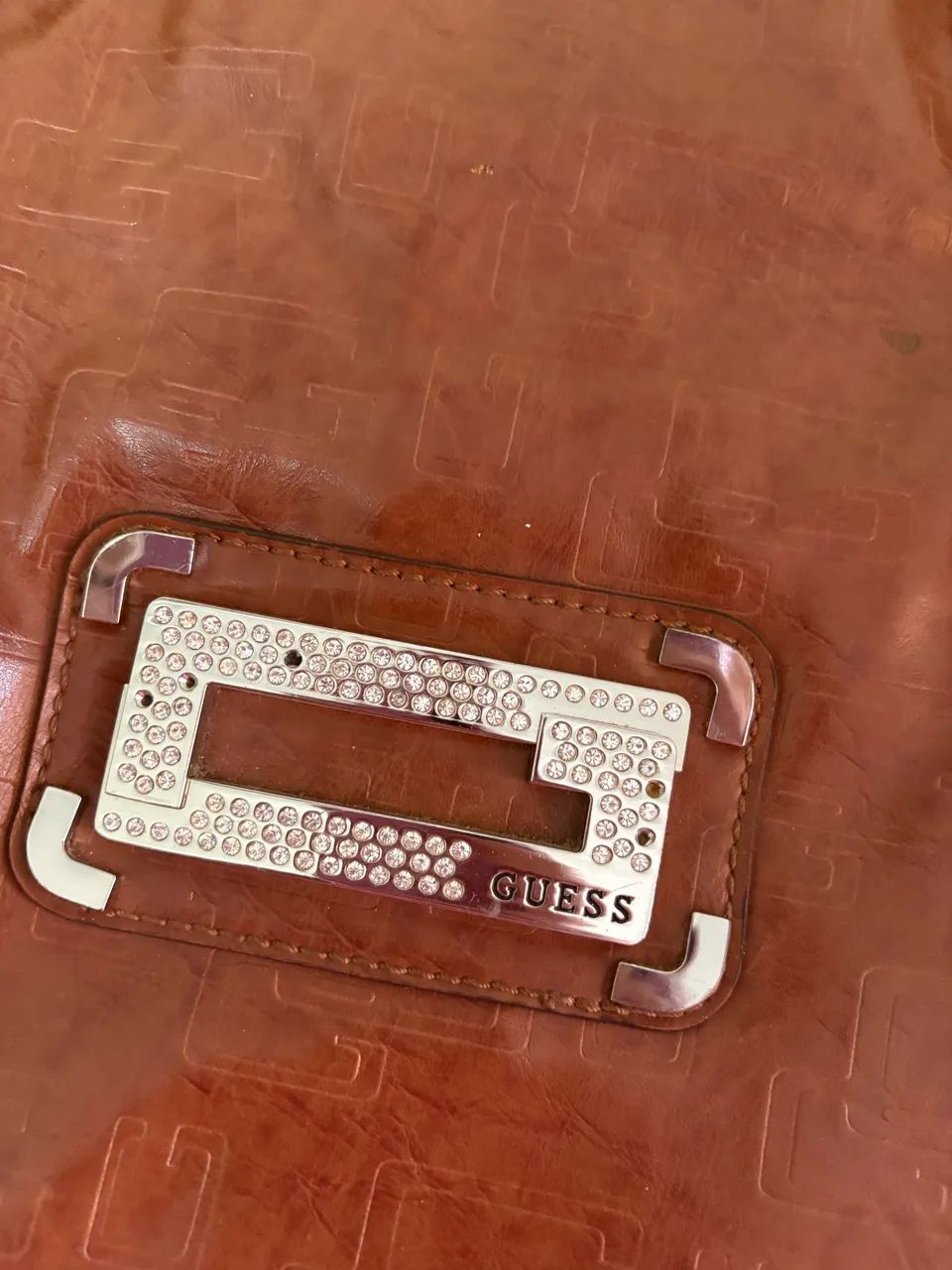 Bolsa vintage marrom em couro legítimo  - Foto 3